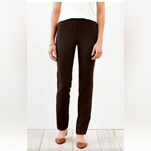 J Jill Ponte Slim Leg Pants, M